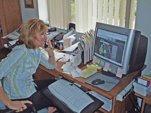 Behind The Scenes Monitoring Weather Conditions