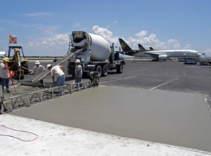 Tarmac Paving at Clearwater International Airport, Clearwater Florida