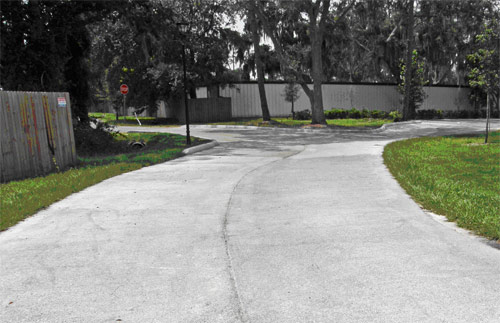 Street in Hillsborough County, Florida