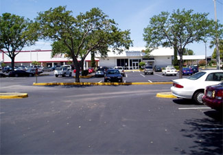 Think of the rainwater lost by this shopping center.